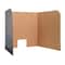 Black Small Flipside Computer Lab Privacy Screen, Pack of 12